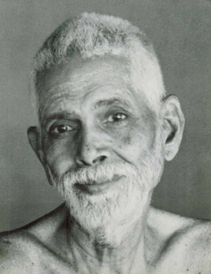 Bust of Sri Ramana from BW image No.2