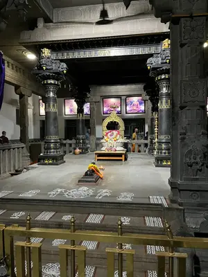 deepam was offered at Sri Bhagavan's Shrine