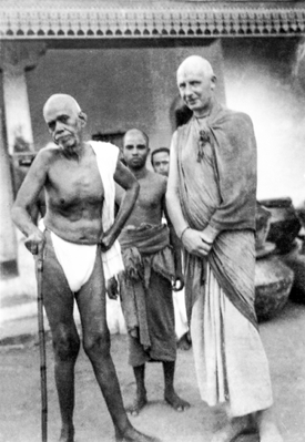 Bhagavan, Satyananda and Krishnaprem, 1948