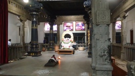 Moksha Deepam at Sri Bhagavan's samadhi