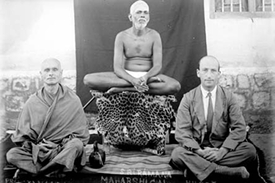 Sw.Prajanananda, the Maharshi and Paul Brunton