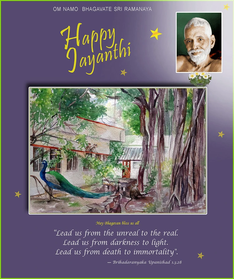 Sri Ramana Jayanti Greetings