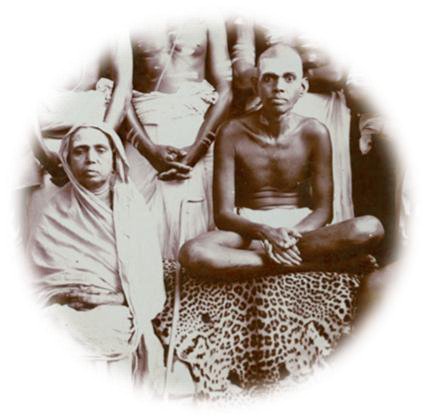 Bhagavan with Mother