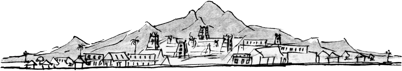Bhagavan's drawing of Arunachala