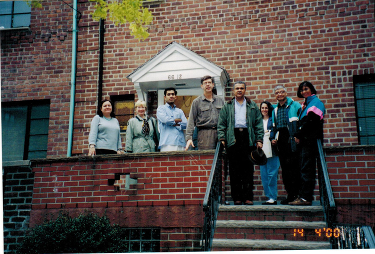 L2R: Olivia, Darlene, Swami, DennisVirat, Evelyn, Anil, Vijaya