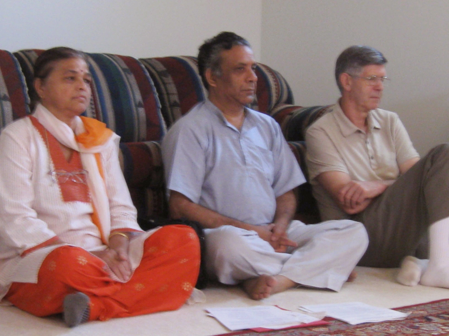 L2R: Raksha, Vaidyanathan, Dennis