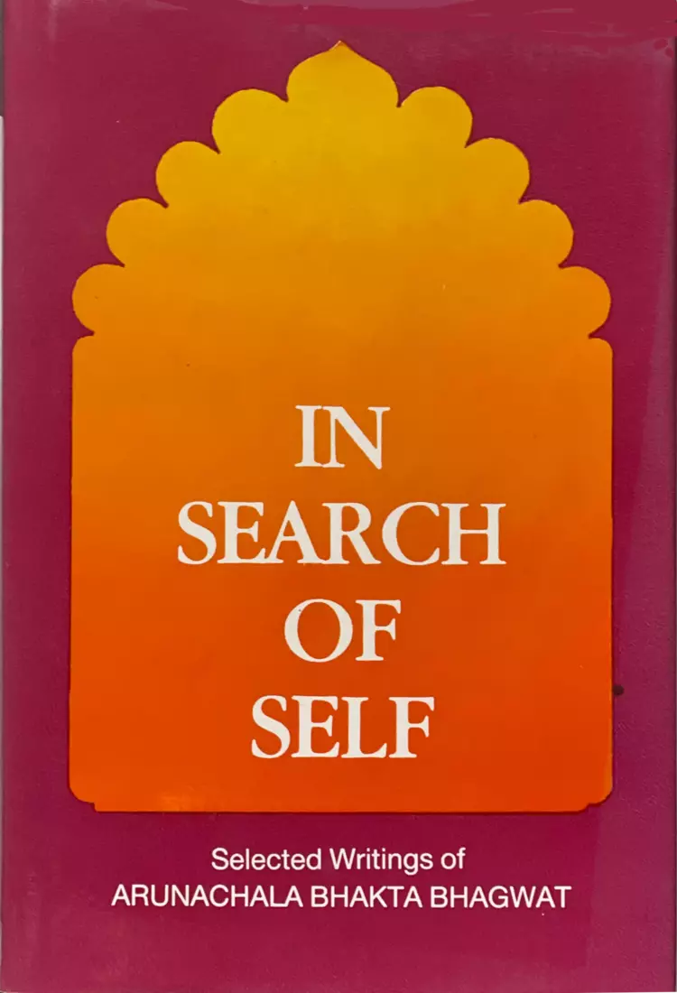 'In Search of Self' front cover