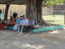 17-0218, Dennis visiting Ramanathapuram w Jean-Luc & Rita