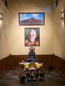 taken 16 Oct 2020 by Zoya on her first visit to Arunachala Ashrama,NY