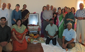 Friends gathered for Sri Ramana Satsang