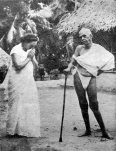 Bhagavan with Eleanor Noyes