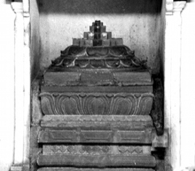 Sri Cakra Meru in the Sri Ramanasramam Matrubuteswar Temple