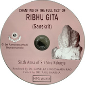Ribhu Gita CD cover