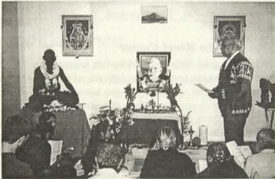 Arunachala Bhakta Bhagavat addressing devotees